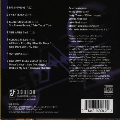 HARRIS, GENE & PHILIP MORRIS  - LIVE