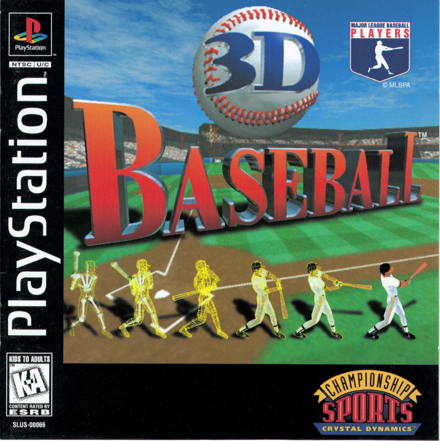 3D BASEBALL  - PS1