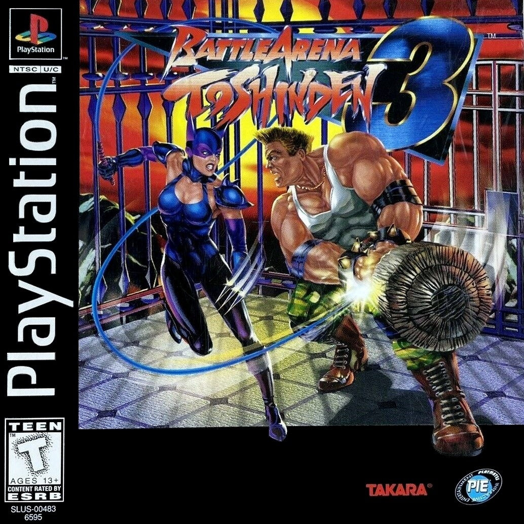 BATTLE ARENA TOSHINDEN 3  - PS1