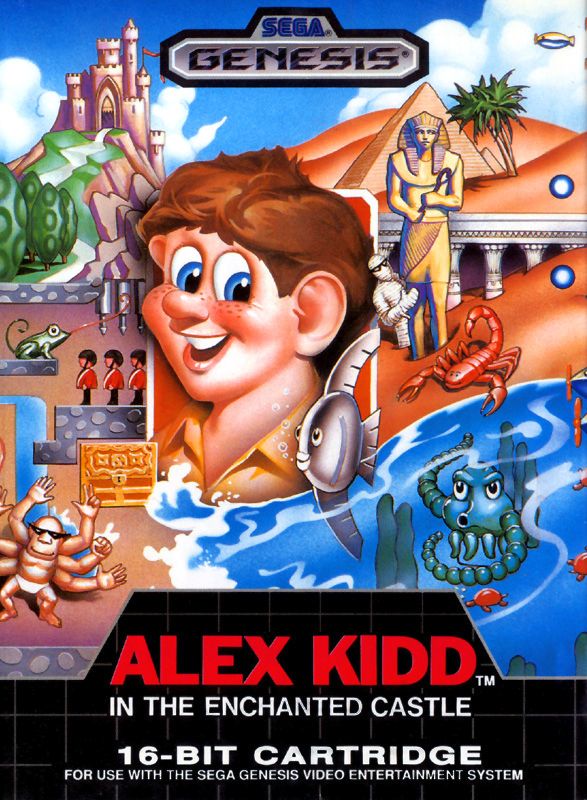 ALEX KIDD IN THE ENCHANTED CASTLE  - GENESIS