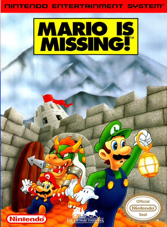 MARIO IS MISSING  - NES