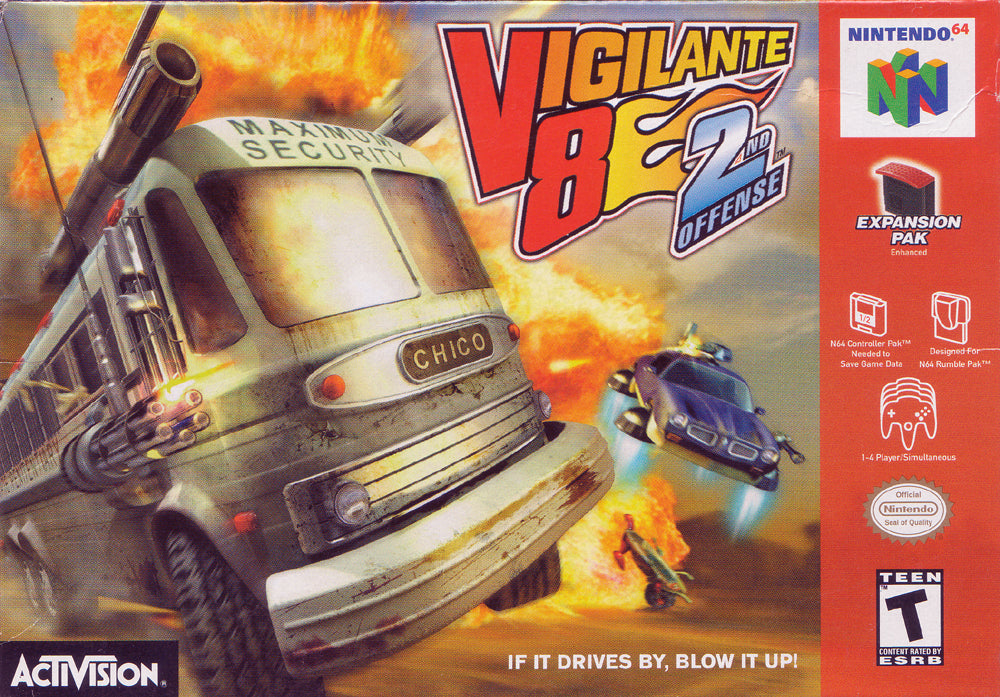 VIGILANTE 8: 2ND OFFENSE  - N64