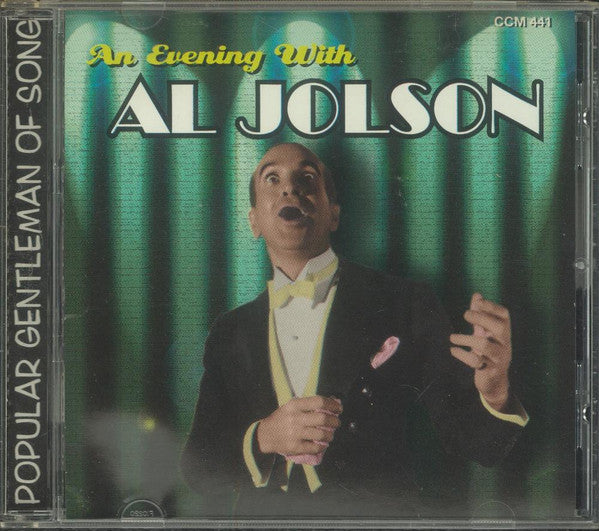 JOLSON, AL  - AN EVENING WITH AL JOLSON