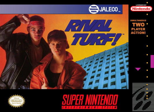 RIVAL TURF  - SNES