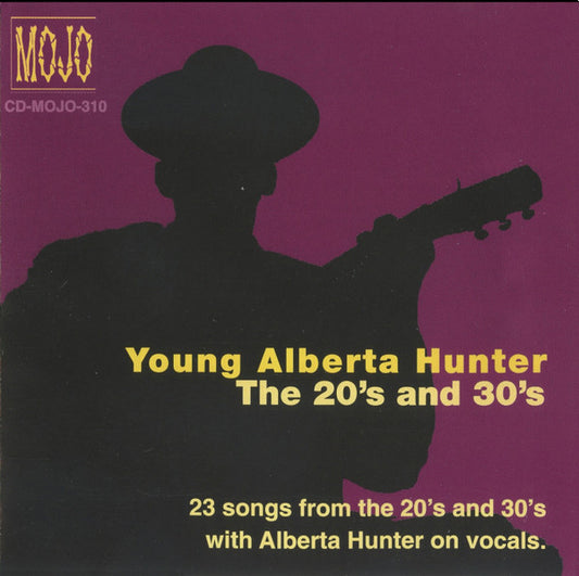 HUNTER, ALBERTA  - YOUNG ALBERTA HUNTER-20'S & 30'S