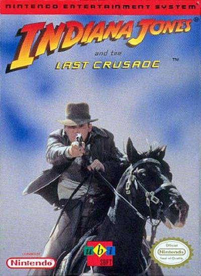 INDIANA JONES & THE LAST CRUSADE (UBISOF  - NES
