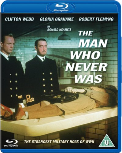 MAN WHO NEVER WAS - BLU-1955-CLIFTON WEBB (REGION B)
