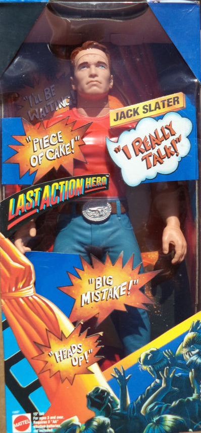 LAST ACTION HERO: JACK SLATER (15") - MATTEL-TALKING-1993