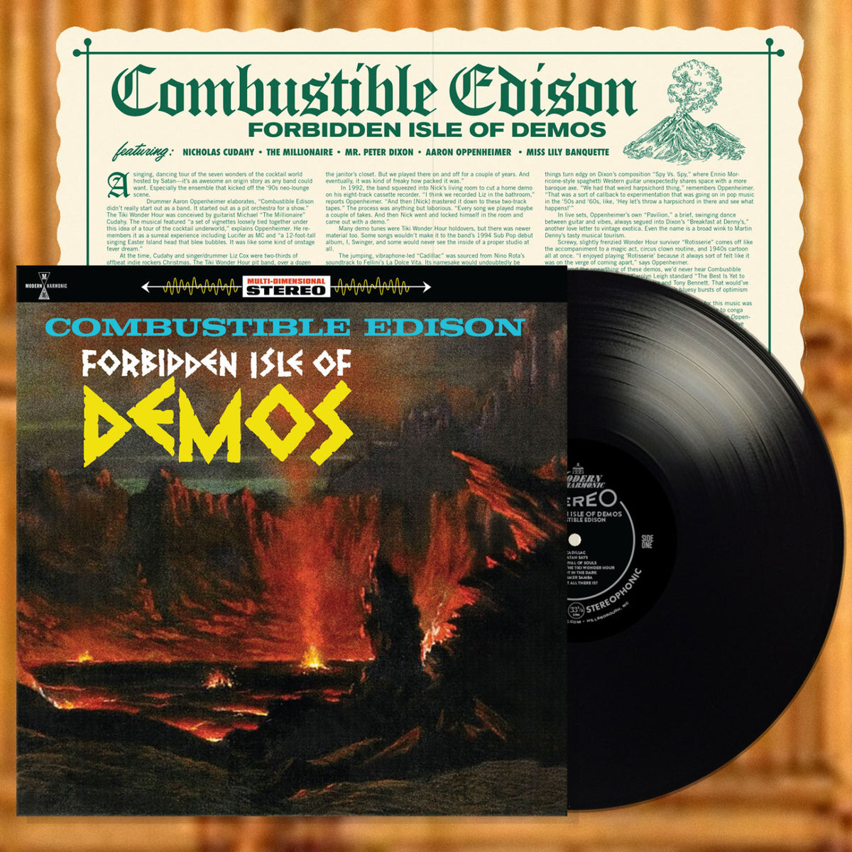 COMBUSTIBLE EDISON - FORBIDDEN ISLE OF DEMOS