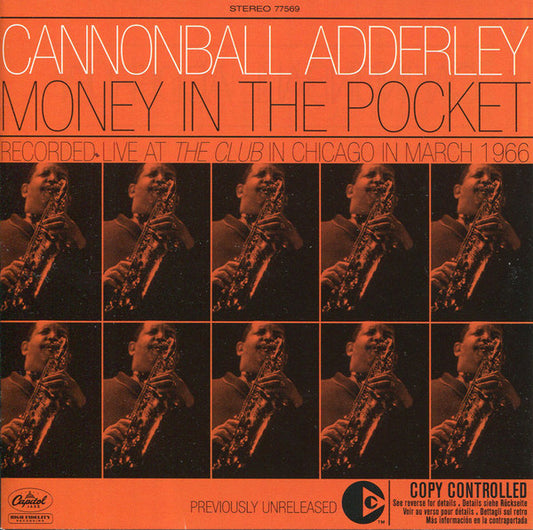 ADDERLEY, CANNONBALL  - MONEY IN THE POCKET