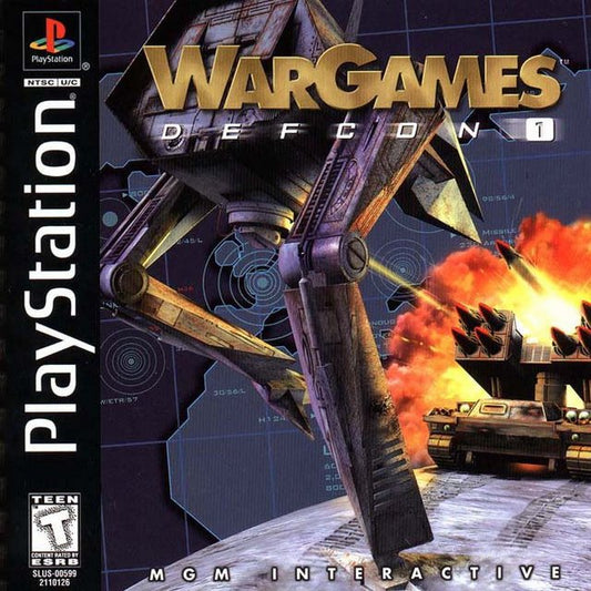 WAR GAMES: DEFCON 1  - PS1