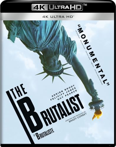 THE BRUTALIST [4K ULTRA HD] [BLU-RAY]