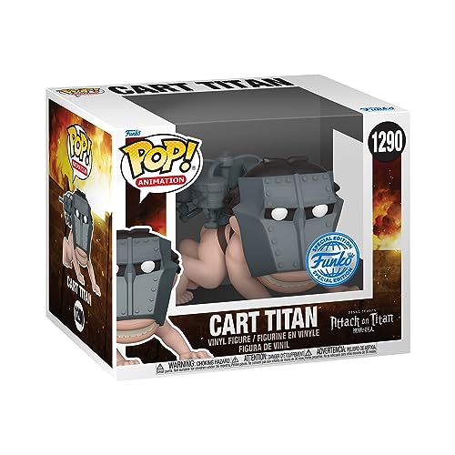 ATTACK ON TITAN: CART TITAN #1290 - FUNKO POP!-SPECIALTY SERIES
