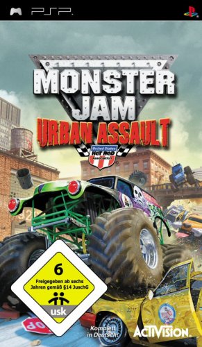 MONSTER JAM: URBAN ASSAULT  - PSP