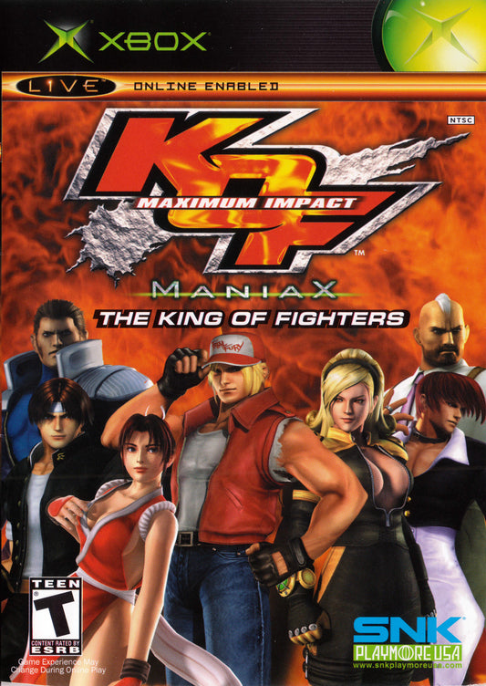 KING OF FIGHTERS: MAXIMUM IMPACT MANIAX  - XBOX