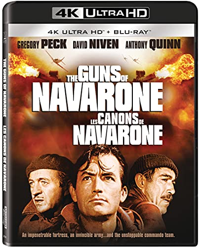THE GUNS OF NAVARONE - 4K UHD/BLU-RAY COMBO (BILINGUAL) (CD)