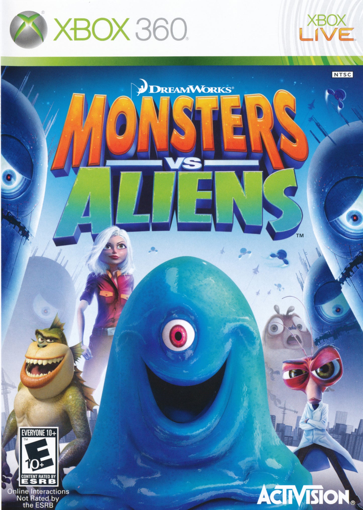 MONSTERS VS ALIENS  - XBX360
