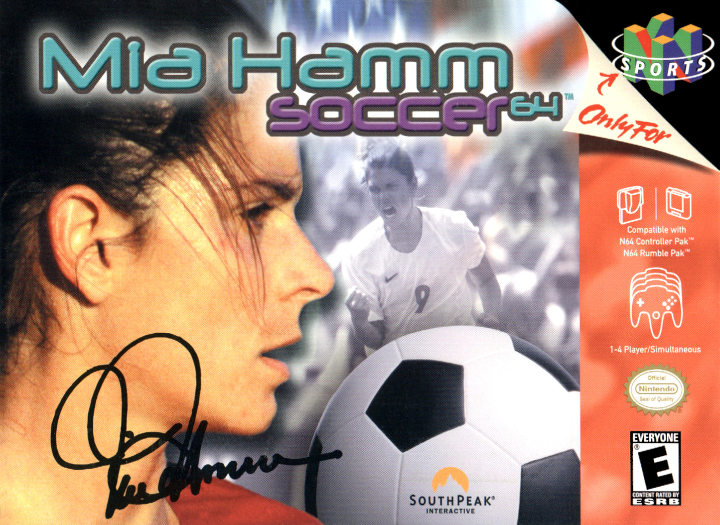 MIA HAMM SOCCER  - N64