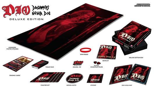 DREAMERS NEVER DIE (DELUXE EDITION) (DVD + BLU-RAY)