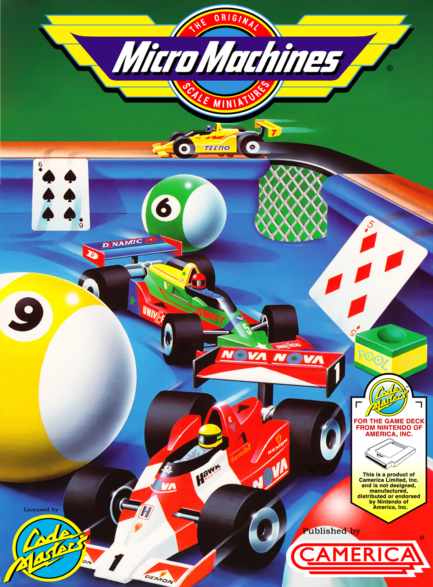 MICRO MACHINES  - NES