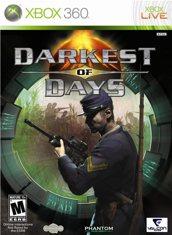 DARKEST OF DAYS  - XBX360