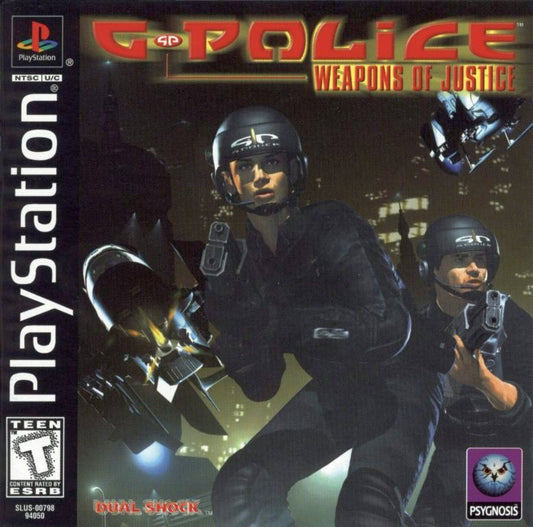 G-POLICE: WEAPONS OF JUSTICE  - PS1