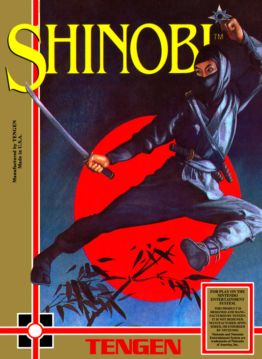 SHINOBI  - NES (W/BOX)