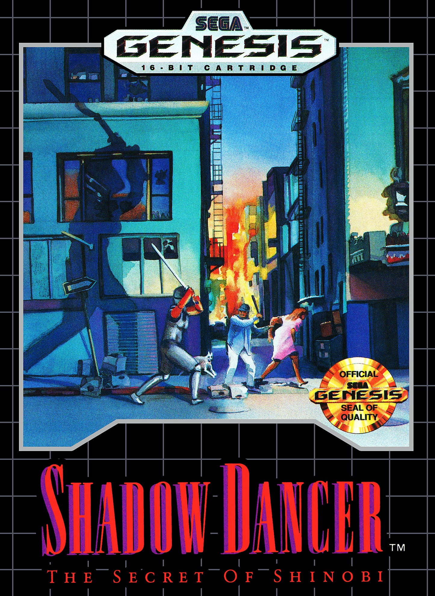 SHADOW DANCER: THE SECRET OF SHINOBI  - GENESIS