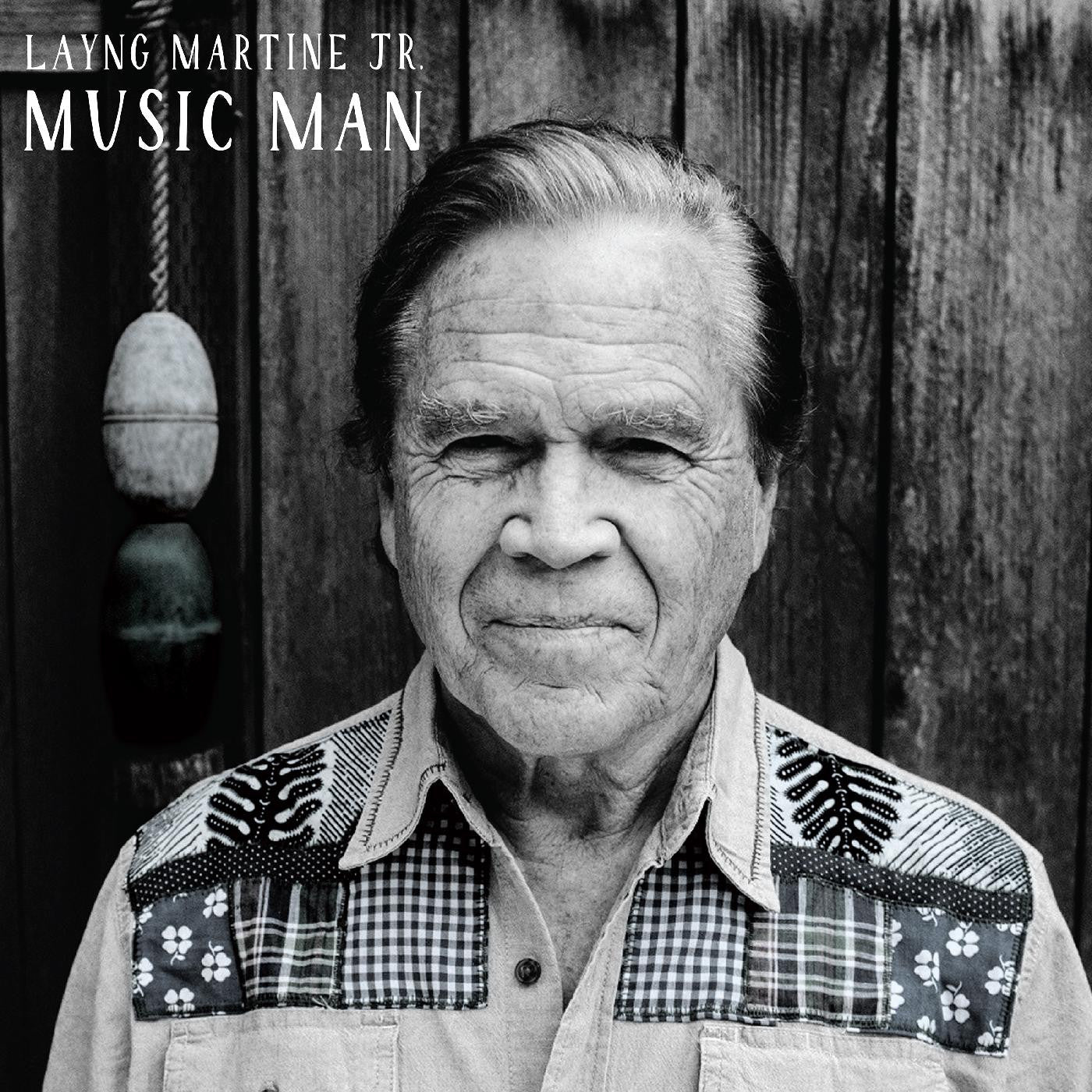 MARTINE JR., LAYNG - MUSIC MAN (SILVER VINYL)