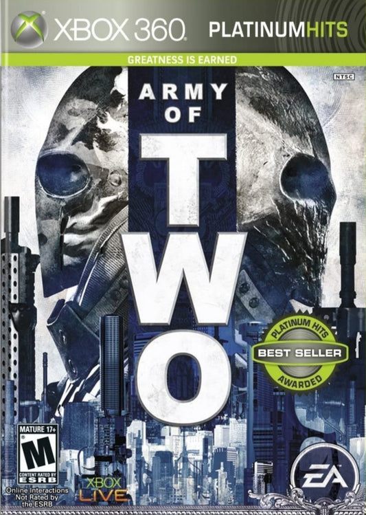 ARMY OF TWO (PLATINUM HITS)  - XBX360