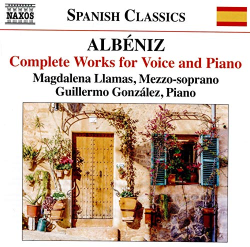 MAGDALENA LLAMAS - ALBENIZ: COMPLETE WORKS FOR VOICE & PIANO (CD)