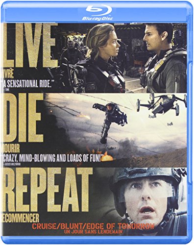 EDGE OF TOMORROW (LIVE DIE REPEAT) - BLU-INC. DVD COPY