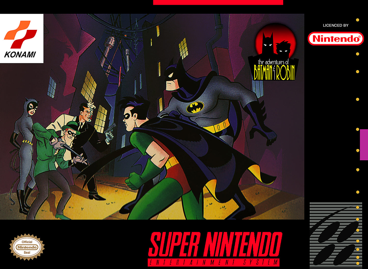ADVENTURES OF BATMAN & ROBIN  - SNES