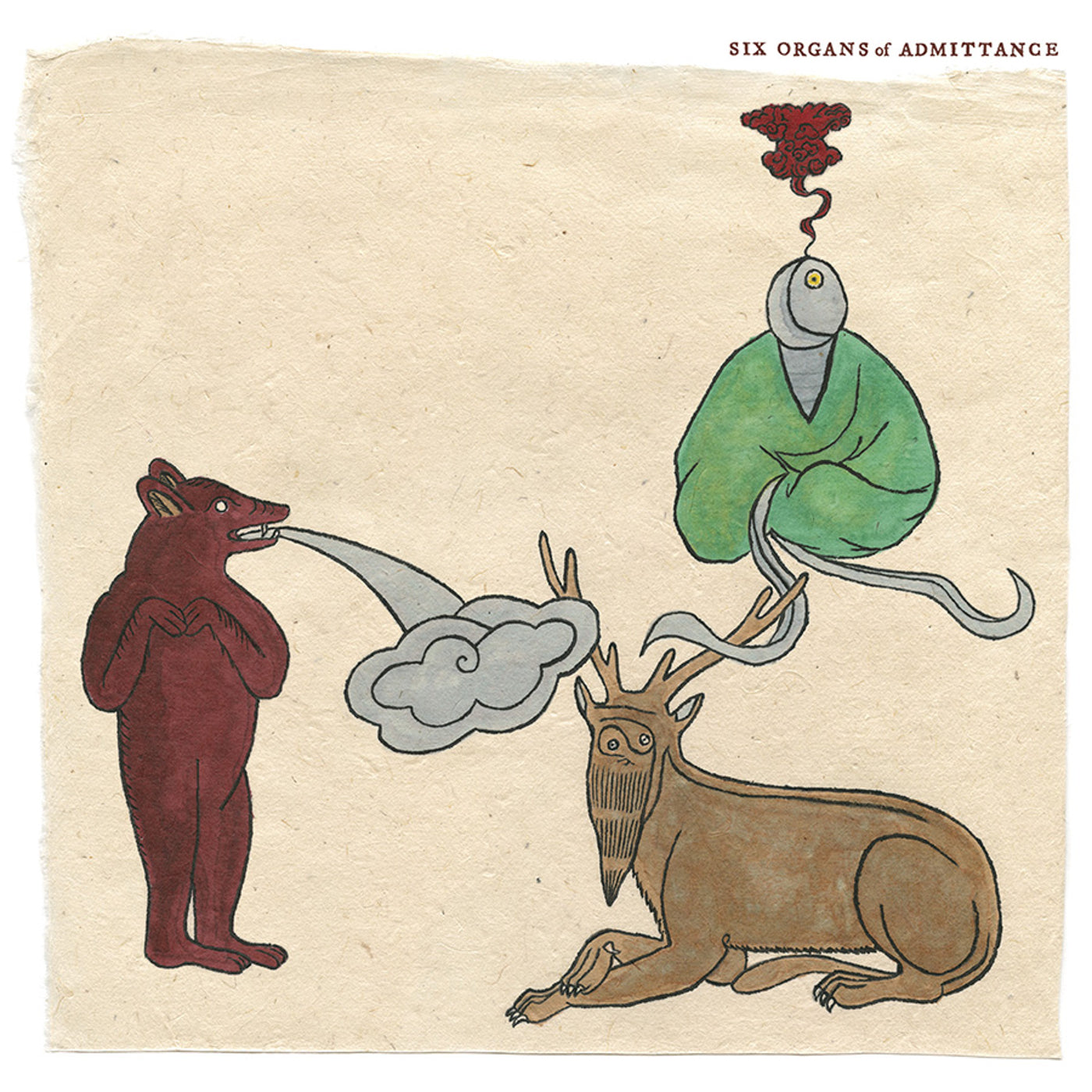 SIX ORGANS OF ADMITTANCE  - ASLEEP ON THE FLOODPLAIN