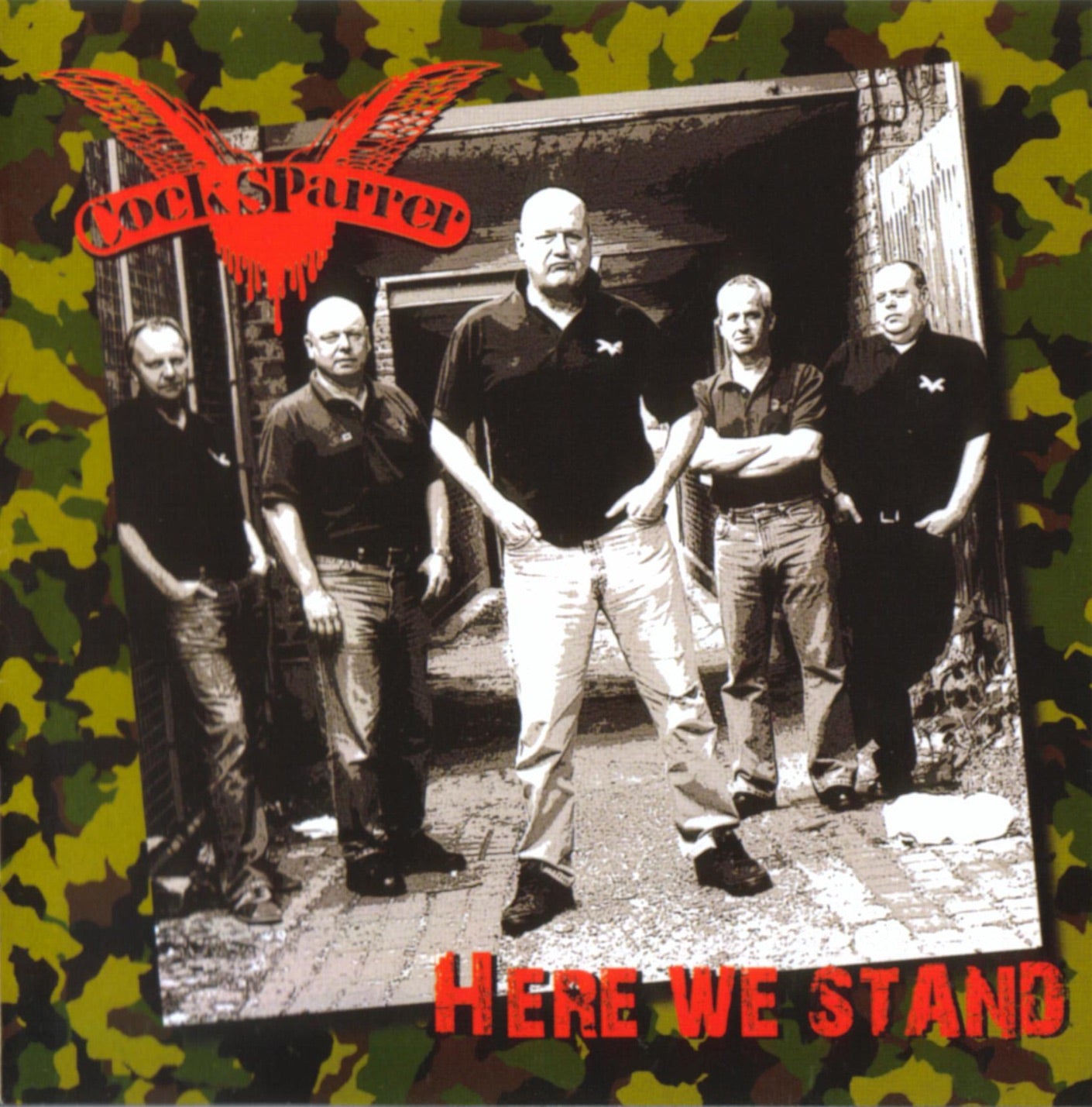 COCK SPARRER  - HERE WE STAND