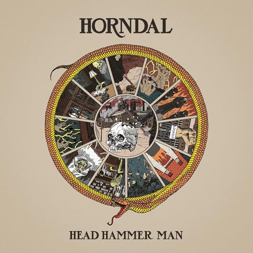 HORNDAL - HEAD HAMMER MAN (BLACK ICE TRANSPARENT VINYL)