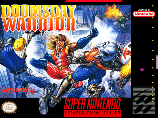 DOOMSDAY WARRIOR  - SNES