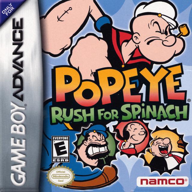 POPEYE: RUSH FOR SPINACH  - GBA