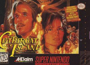 CUTTHROAT ISLAND  - SNES