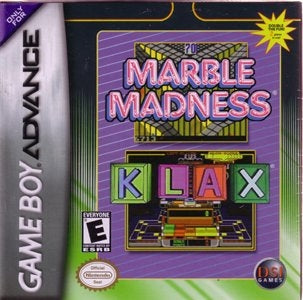 MARBLE MADNESS/KLAX  - GBA
