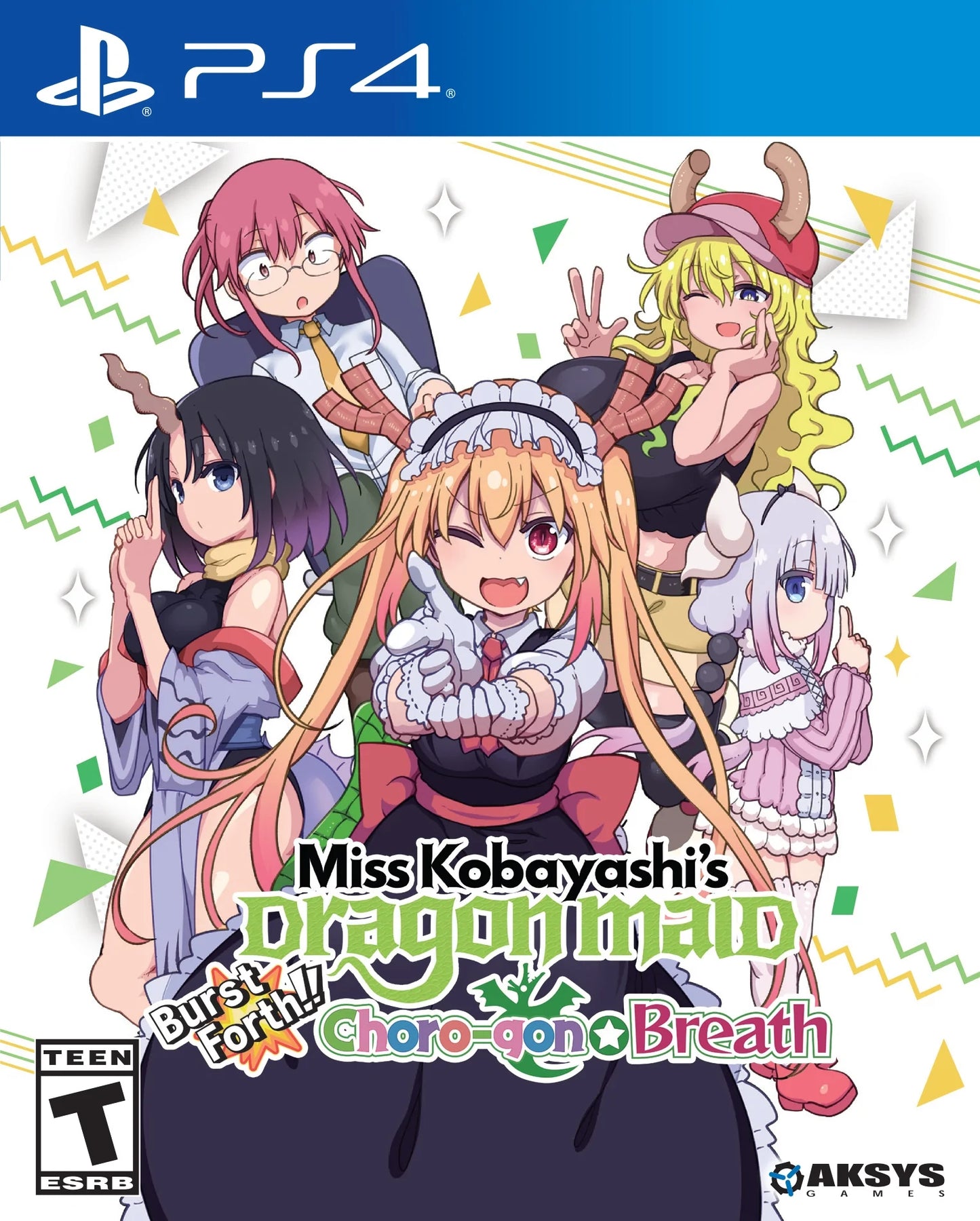 MISS KOBAYASHI'S DRAGON MAID: BURST FORT  - PS4