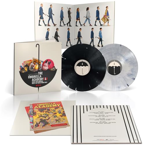 JEFF RUSSO & PERRINE VIRGILE - THE UMBRELLA ACADEMY 3 & 4 (ORIGINAL SERIES SOUNDTRACK) (LIMITED EDITION COLOR (VINYL)