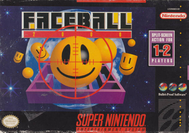 FACEBALL 2000  - SNES