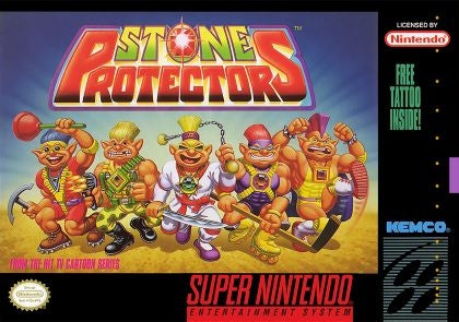 STONE PROTECTORS  - SNES