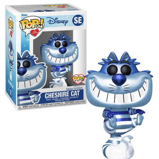DISNEY: CHESHIRE CAT #SE (BLUE METALLIC) - FUNKO POP!-POPS! WITH PURPOSE