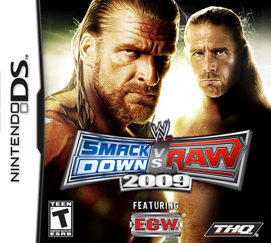WWE SMACKDOWN VS RAW 2009  - DS