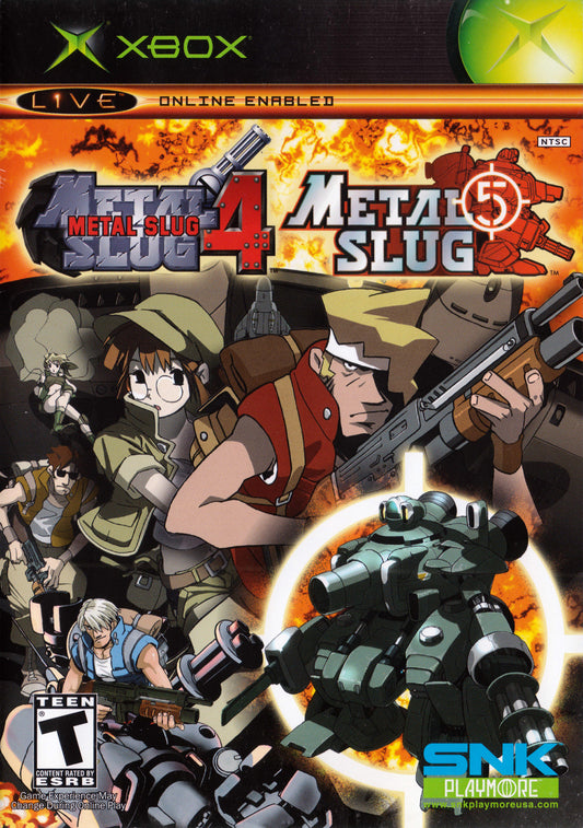 METAL SLUG 4 & 5  - XBOX