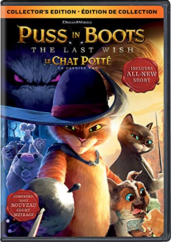 PUSS IN BOOTS: THE LAST WISH - COLLECTOR'S EDITION [DVD] (BILINGUAL)