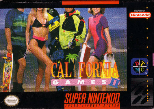 CALIFORNIA GAMES II  - SNES