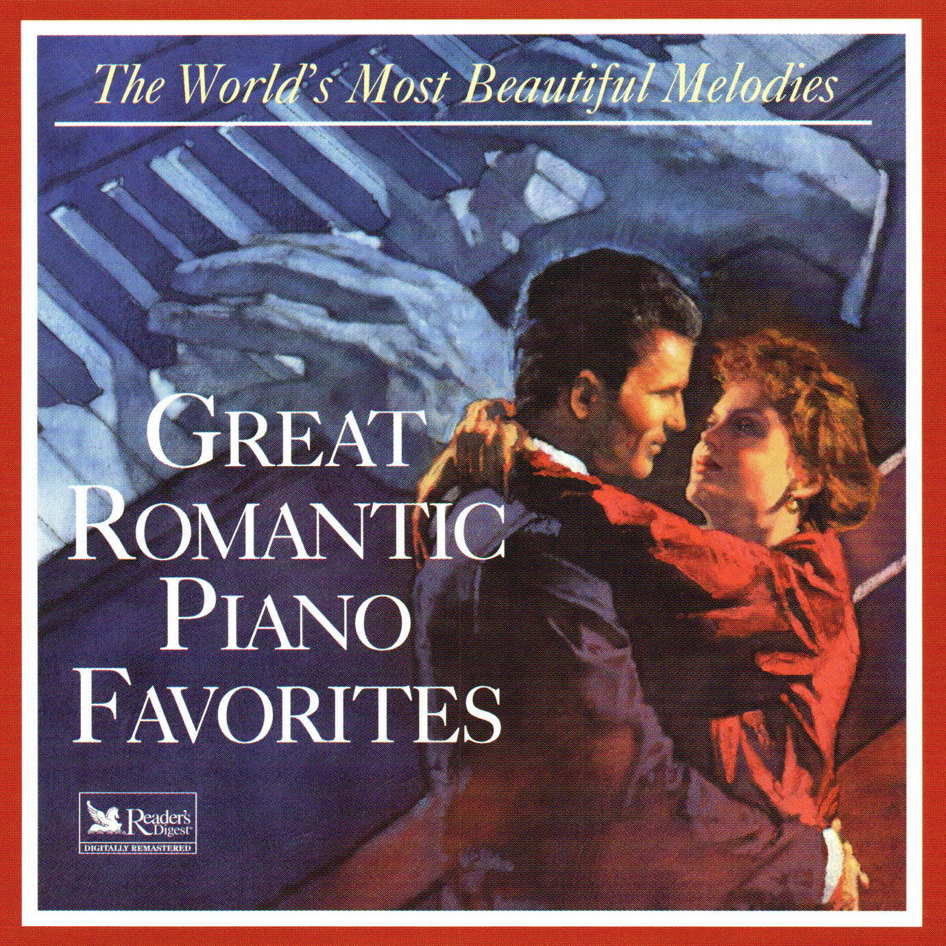 VARIOUS  - GREAT ROMANTIC PIANO FAVORITES (4CDS)